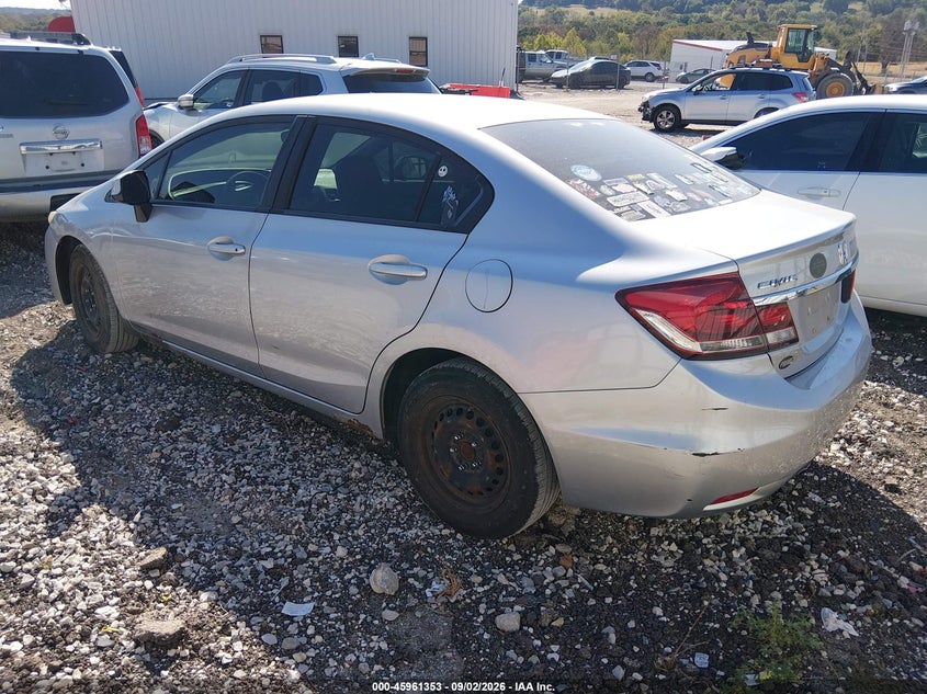 2013 HONDA CIVIC auction photo 3