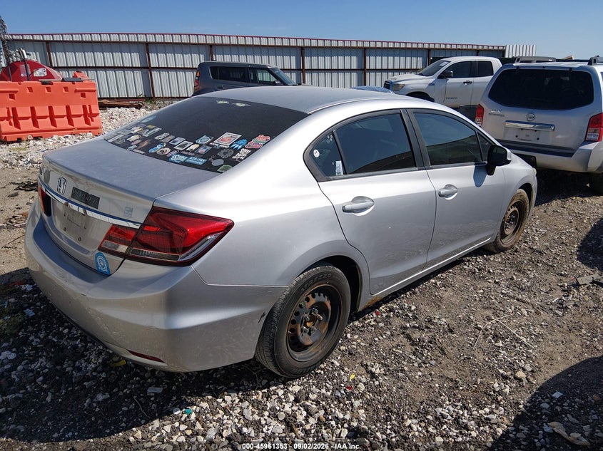 2013 HONDA CIVIC auction photo 4