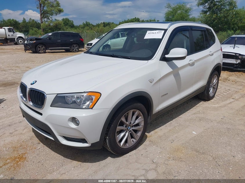 2013 BMW X3 SPORT UTILITY VEHICLE 2.0L I-4 DI, DOHC, VVT, TURBO, 240HP