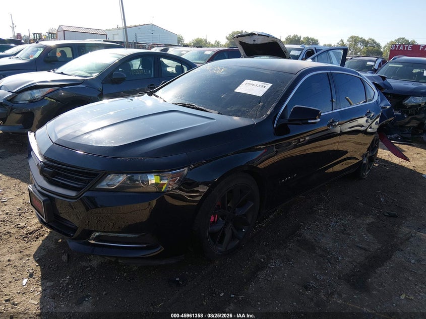 2015 Chevrolet Impala, Удар ззаду, IAAI, VIN 1G1125S36FU139921 — фото 2