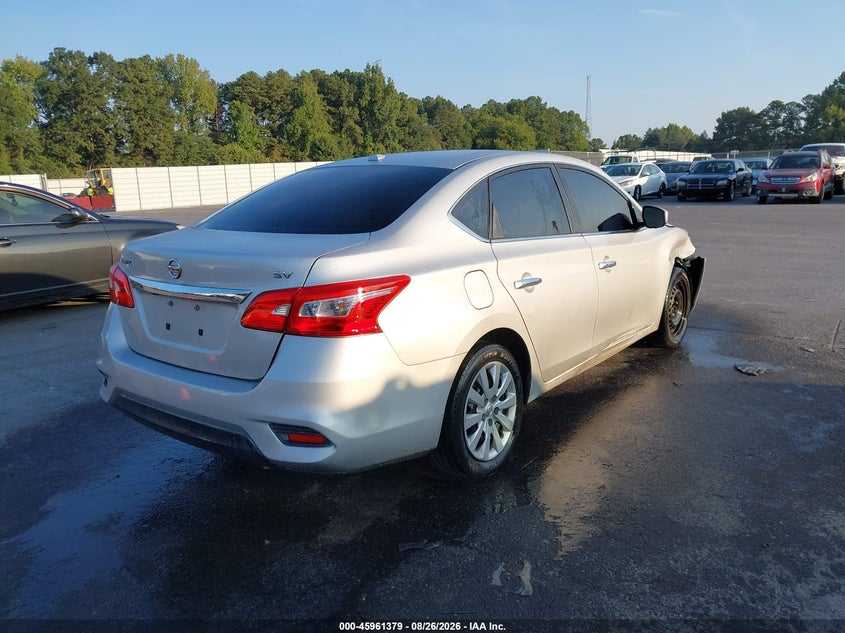 2017 NISSAN SENTRA auction photo 4