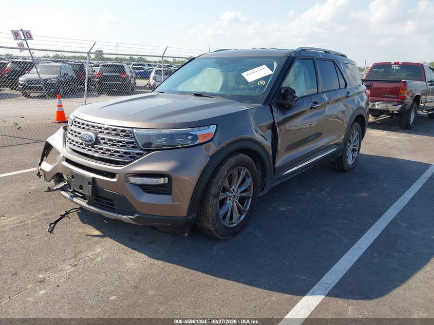 Vin: 1fmsk8fh4mgb72572, lot: 46460603, ford explorer limited 20212