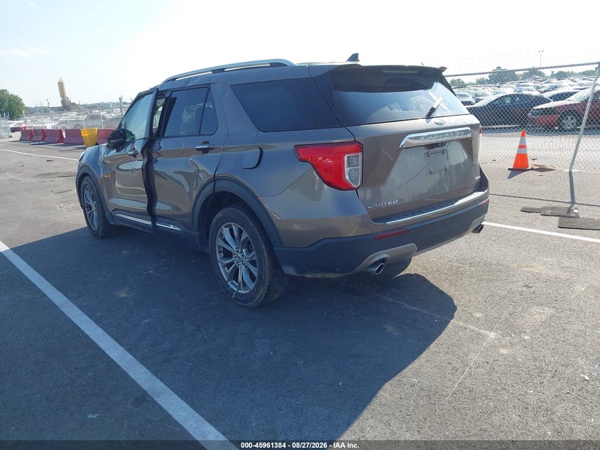 Vin: 1fmsk8fh4mgb72572, lot: 46460603, ford explorer limited 20213