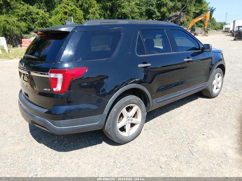 Vin: 1fm5k8b87jgc45335, lot: 46460610, ford explorer 20184