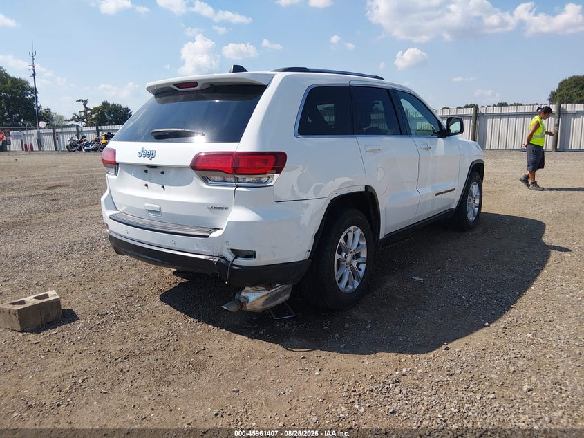 Vin: 1c4rjeag1mc813574, lot: 46460626, jeep grand cherokee laredo e 4x2 20214