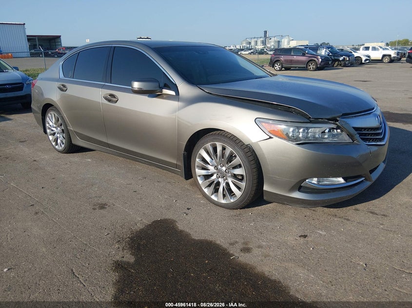 2017 Acura Rlx, Удар спереди, IAAI, VIN JH4KC1F5XHC000041