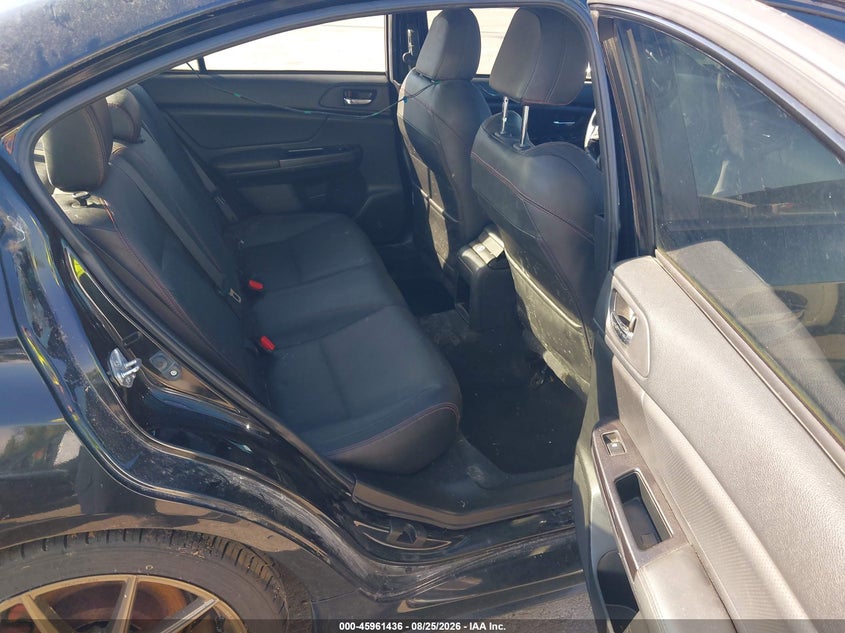 SUBARU WRX 2015 VIN JF1VA1G60F9831463