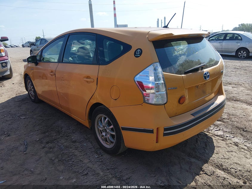 2014 TOYOTA PRIUS V auction photo 3