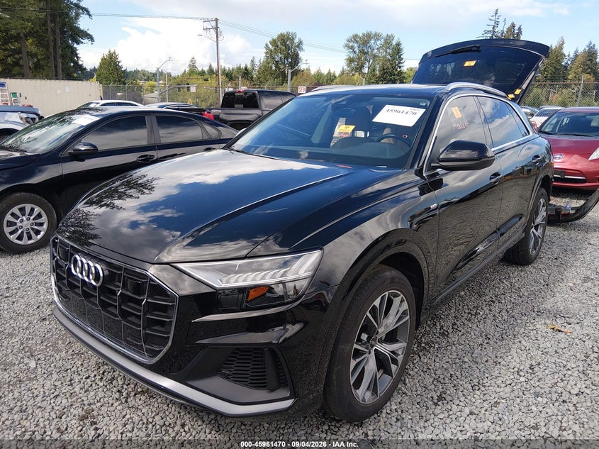 Vin: wa1evbf18pd042805, lot: 46460689, audi q8 premium plus 55 tfsi quattro tiptronic 20232