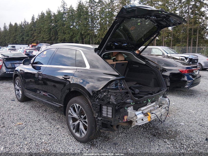 Vin: wa1evbf18pd042805, lot: 46460689, audi q8 premium plus 55 tfsi quattro tiptronic 20233
