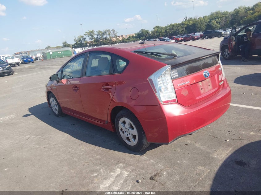 2011 TOYOTA PRIUS auction photo 3