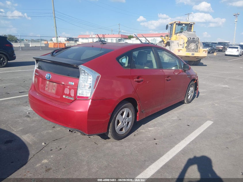 2011 TOYOTA PRIUS auction photo 4