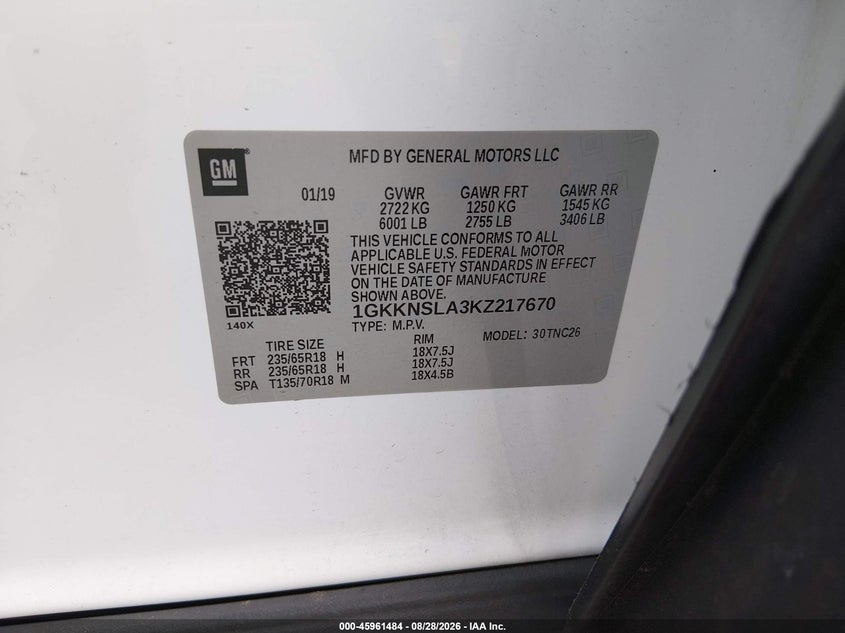 2019 GMC ACADIA SLE-2 · Фото 9