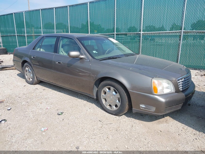 CADILLAC DEVILLE 2002 VIN 1G6KD54YX2U177969