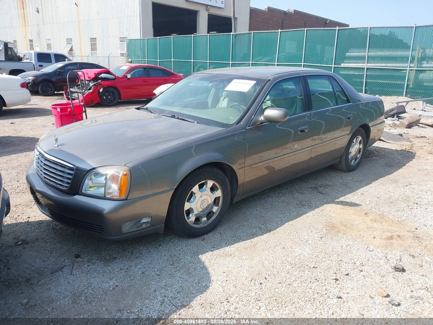 CADILLAC DEVILLE 2002 VIN 1G6KD54YX2U177969