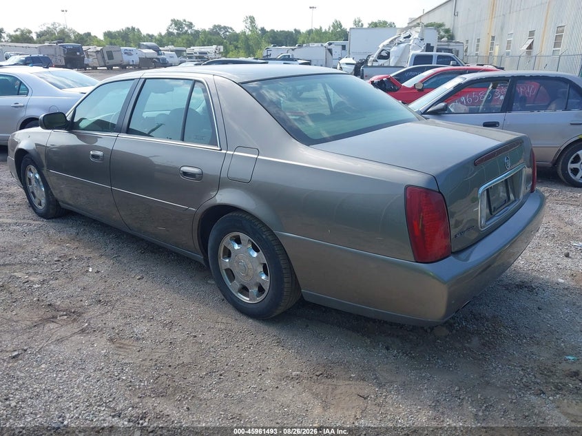 CADILLAC DEVILLE 2002 VIN 1G6KD54YX2U177969
