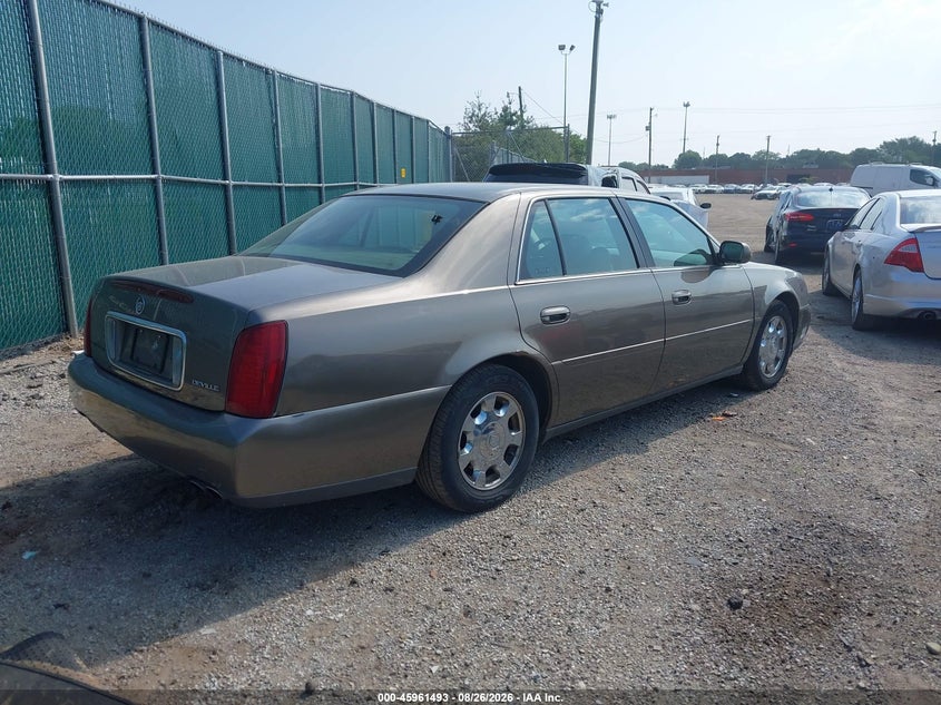 CADILLAC DEVILLE 2002 VIN 1G6KD54YX2U177969