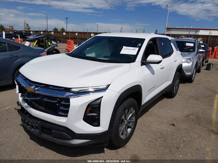 2026 Chevrolet Equinox, Град, IAAI, VIN 3GNAXPEG6TL244667 — фото 2