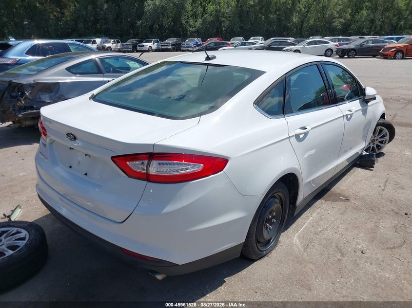 Vin: 3fa6p0g74gr156728, lot: 46460747, ford fusion s 20164