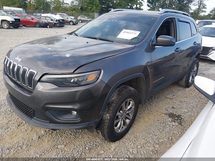 2019 Jeep Cherokee, Rear, IAAI, VIN 1C4PJMLB6KD198868 — photo 2