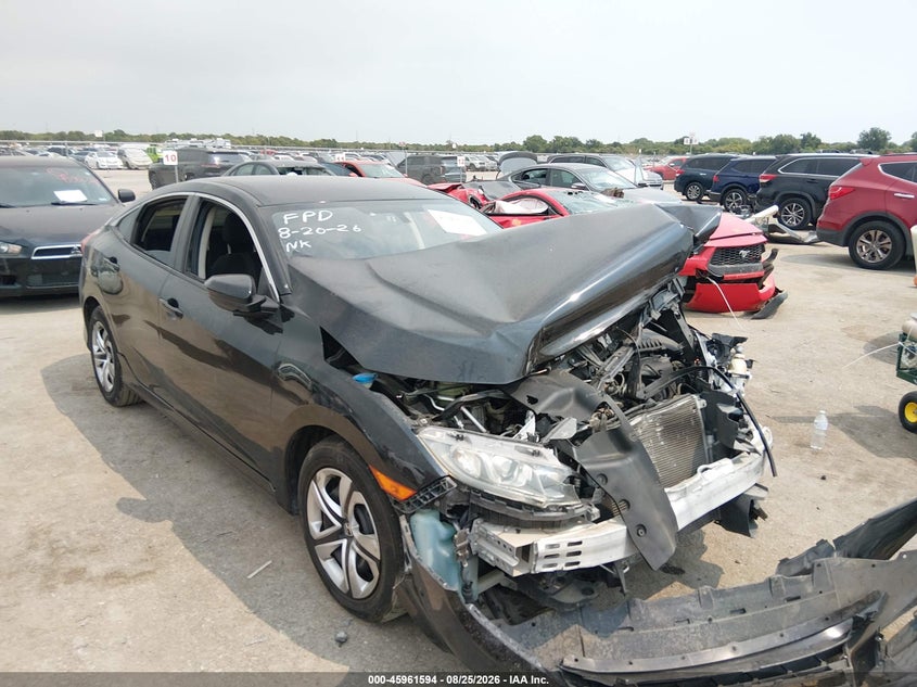 Vin: 19xfc2f52he030782, lot: 46460813, honda civic lx 2017 img_1