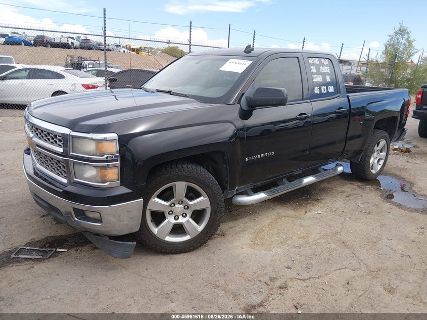 2014 Chevrolet Silverado, Right Rear, IAAI, VIN 1GCRCREC4EZ127052 — photo 2
