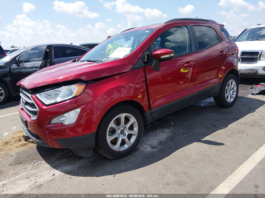 2019 Ford EcoSport, Удар спереду, IAAI, VIN MAJ3S2GE2KC251081 — фото 2