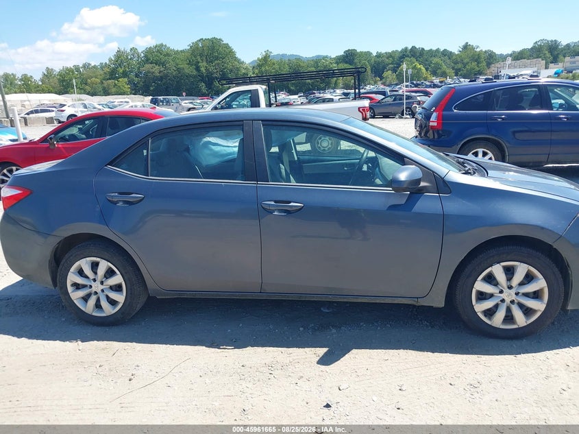 2014 TOYOTA COROLLA SEDAN 1.8L I-4 DOHC, VVT, REGULAR , 132HP