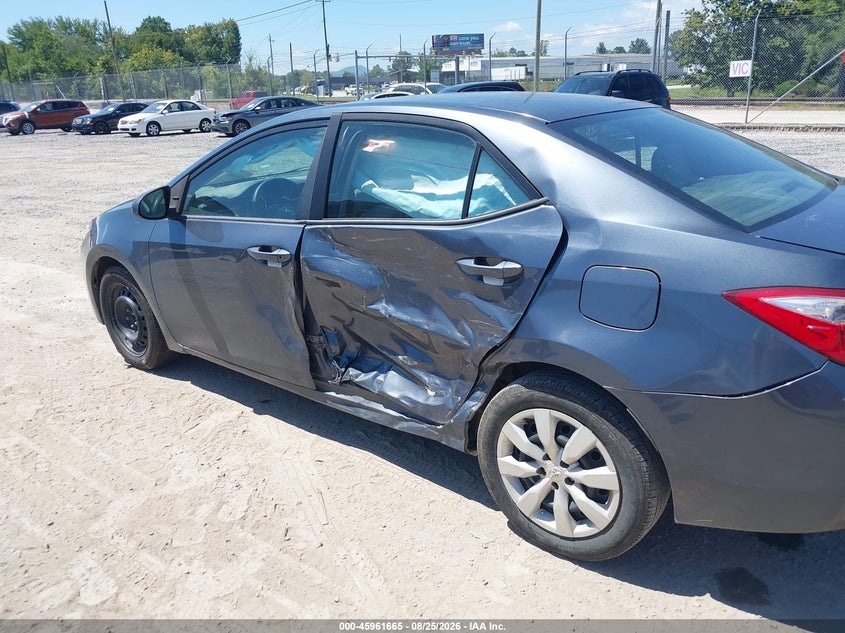 2014 TOYOTA COROLLA SEDAN 1.8L I-4 DOHC, VVT, REGULAR , 132HP