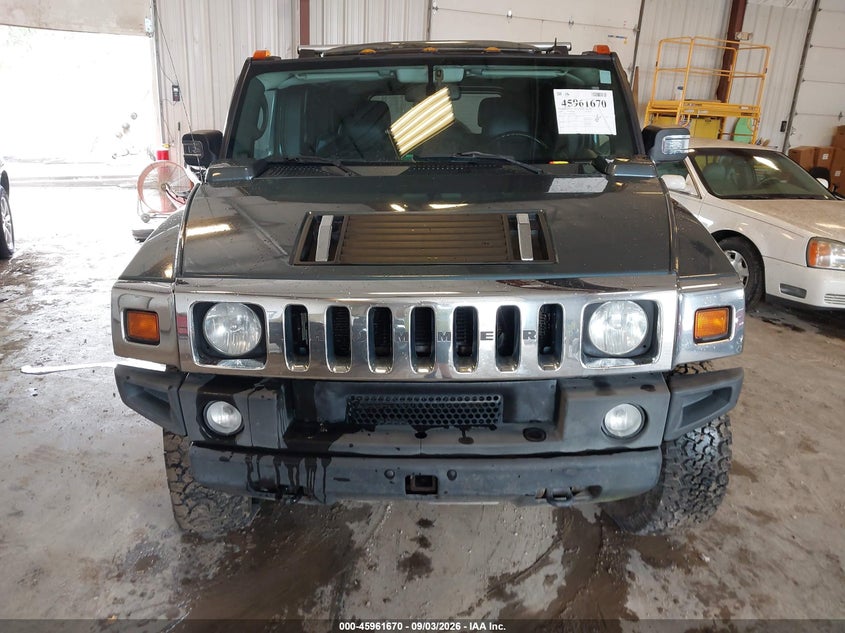 HUMMER H2 SUV 2006 VIN 5GRGN23U96H103663
