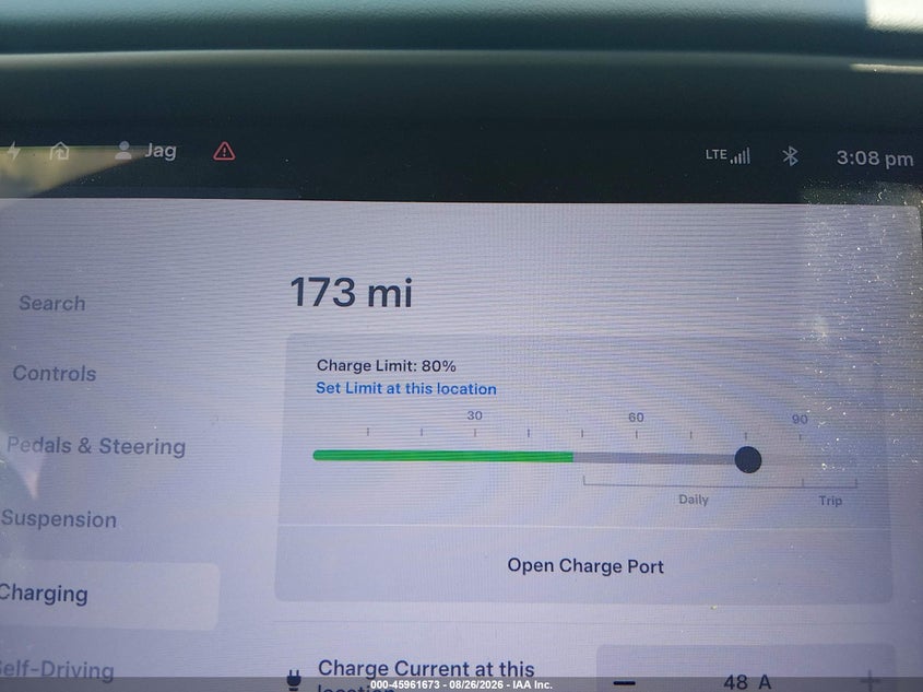 TESLA MODEL S 2020 VIN 5YJSA1E21LF397326