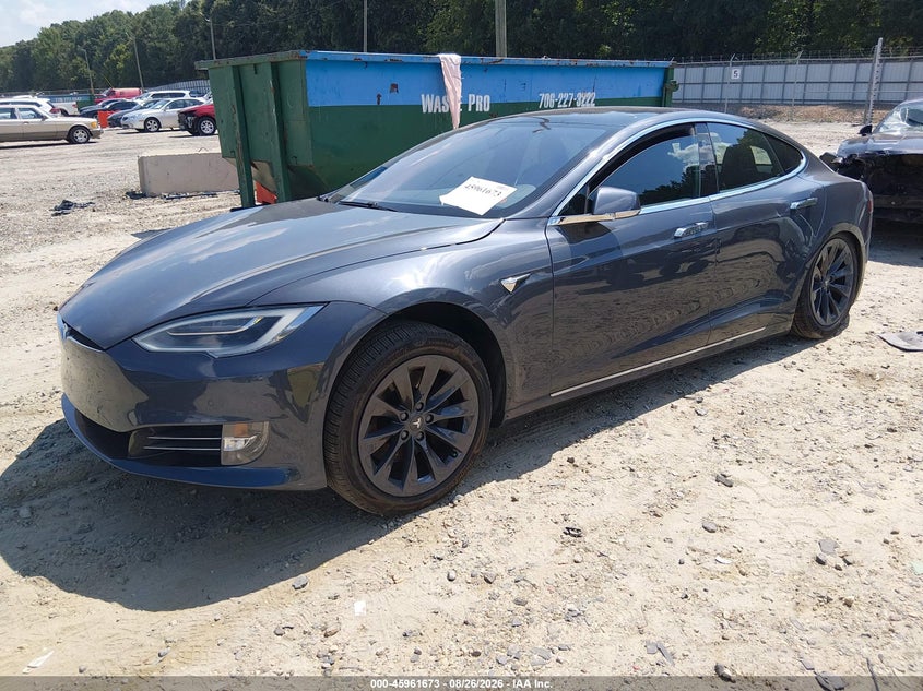 2020 Tesla Model S, Подвеска, IAAI, VIN 5YJSA1E21LF397326 — фото 2
