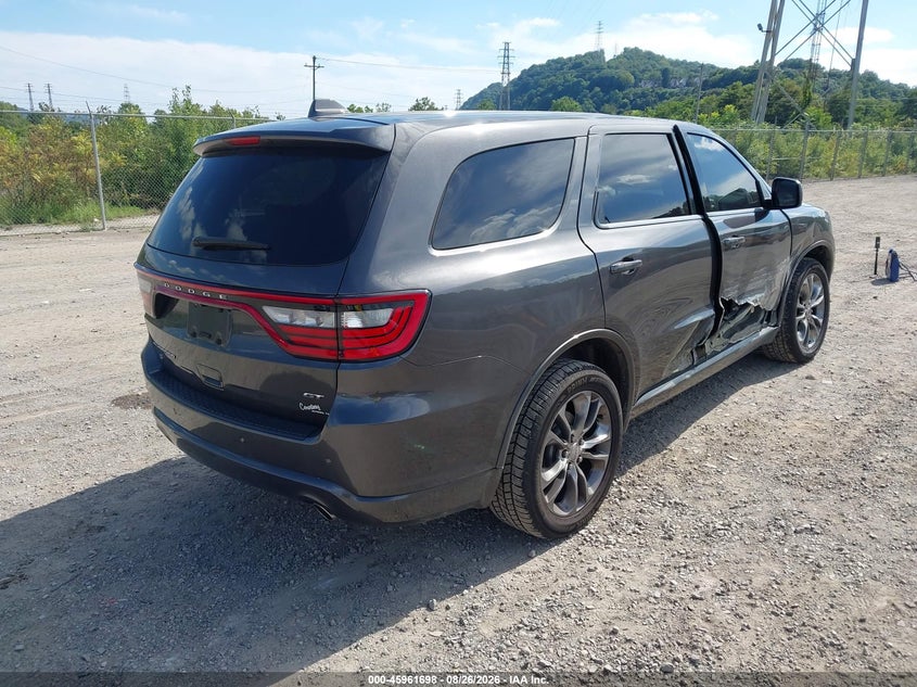 Vin: 1c4rdjdg0kc701180, lot: 46460917, dodge durango gt plus awd 20194