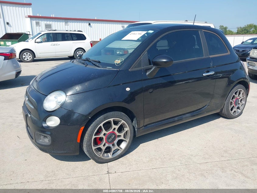 Vin: 3c3cffbr5ct200569, lot: 46460925, fiat 500 sport 20122