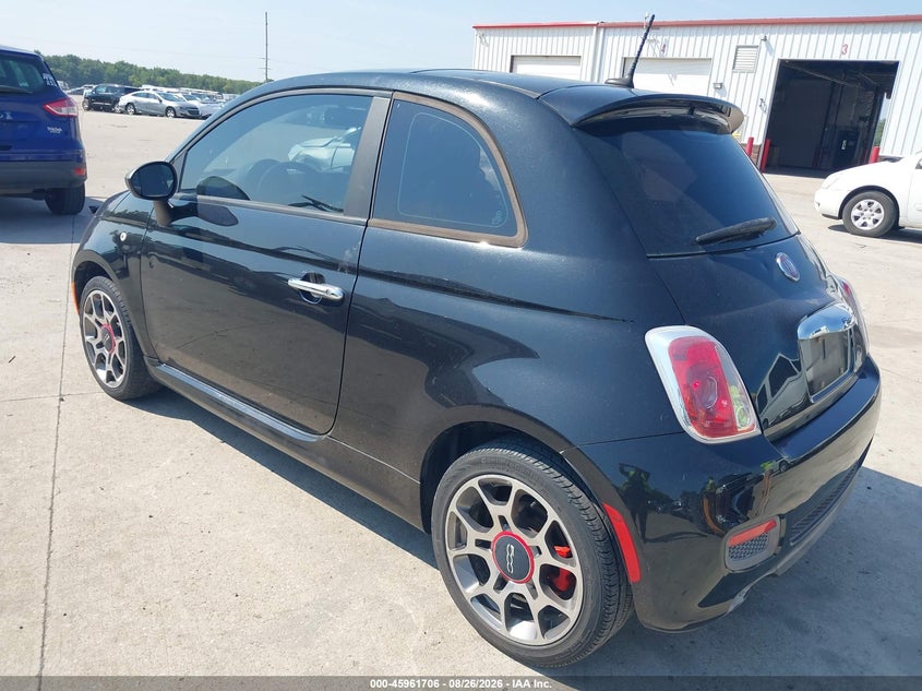 Vin: 3c3cffbr5ct200569, lot: 46460925, fiat 500 sport 20123