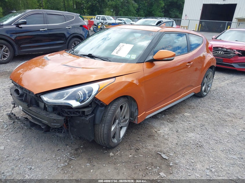 2013 HYUNDAI VELOSTER — zdjęcie 2