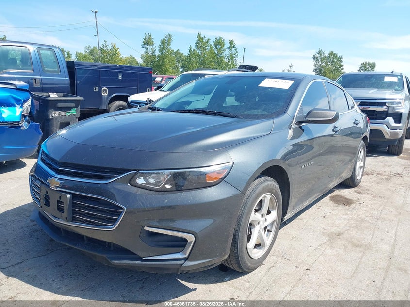 2018 Chevrolet Malibu, Удар ззаду, IAAI, VIN 1G1ZC5ST6JF199971 — фото 2