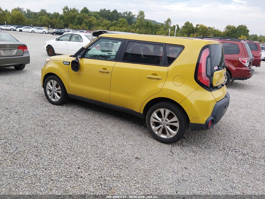 Vin: kndjp3a56e7101117, lot: 46460969, kia soul + 20143