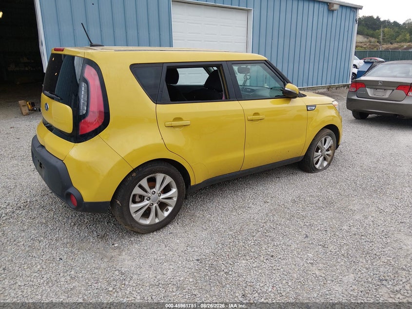 Vin: kndjp3a56e7101117, lot: 46460969, kia soul + 20144
