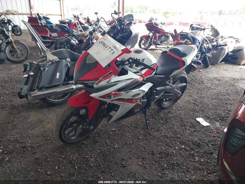 2018 HONDA CBR500 auction photo 1
