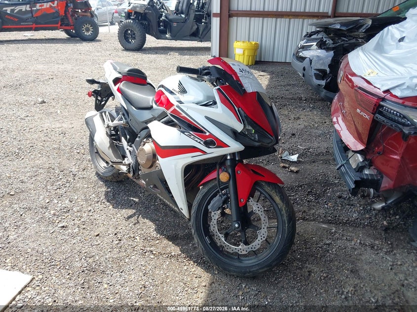2018 HONDA CBR500 auction photo 2