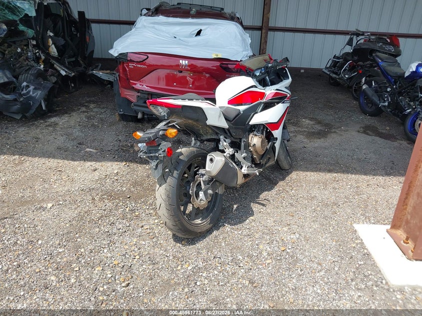 2018 HONDA CBR500 auction photo 3