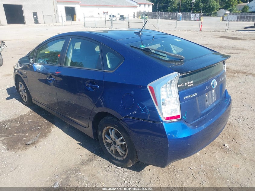 TOYOTA PRIUS 2010 VIN JTDKN3DU9A0182758