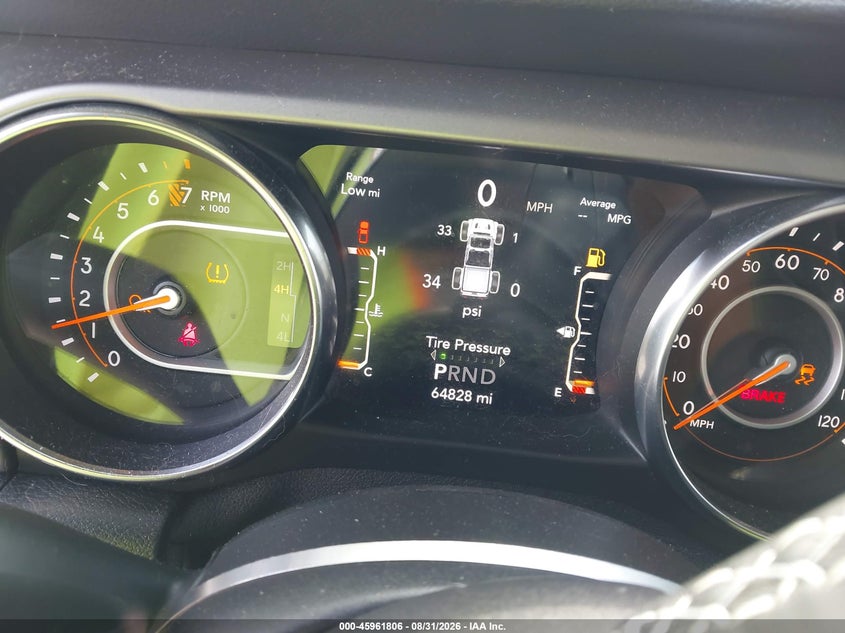 JEEP GLADIATOR 2020 VIN 1C6HJTAG9LL124968