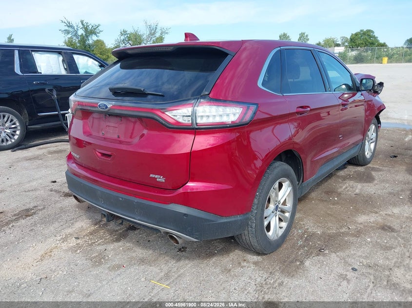 FORD EDGE 2015 VIN 2FMTK4J82FBC25901