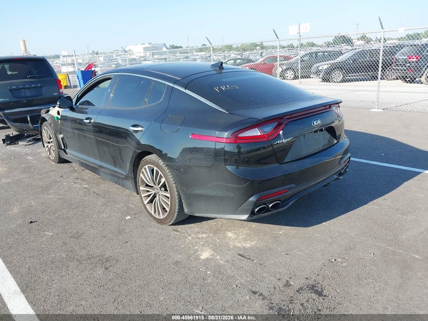 Vin: knae25la3j6012317, lot: 46461134, kia stinger premium 20183