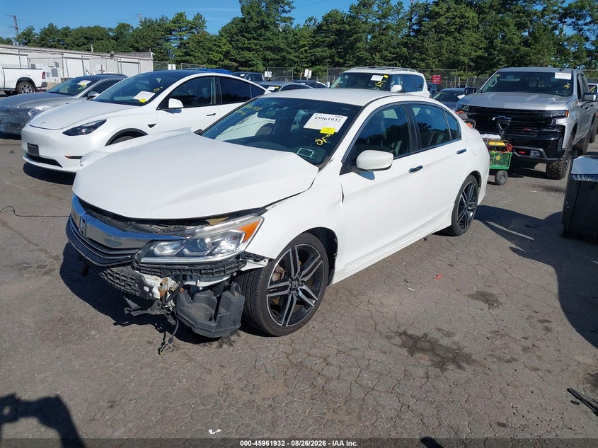 Vin: 1hgcr2f13ha200067, lot: 46461151, honda accord sport se 20172