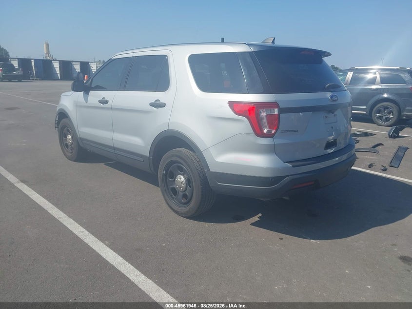 Vin: 1fm5k8ar9kga29496, lot: 46461165, ford police interceptor utility 20193