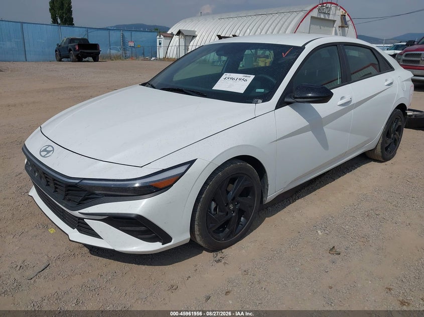 Vin: kmhlm4dgxtu169645, lot: 46461175, hyundai elantra sel sport 20262