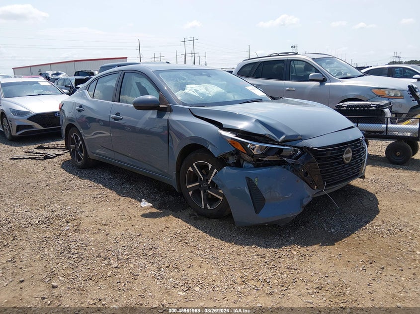 2025 Nissan Sentra Sv, Правый перёд, IAAI, VIN 3N1AB8CV5SY249989